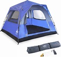 Lumaland Outdoor Pop Up Tenda Comfort Tenda da Campeggio per 3 Persone ...