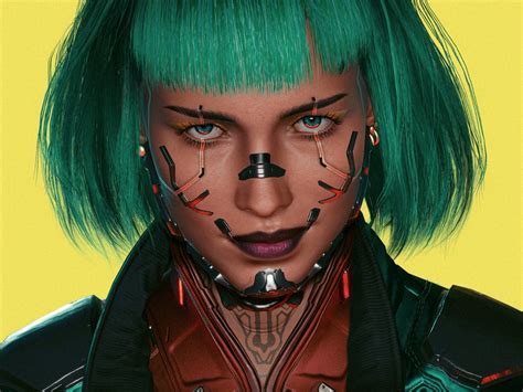 1400x1050 Cyberpunk Hd Female Character Art 1400x1050 Resolution Wallpaper Hd Games 4k