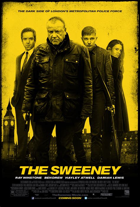The Sweeney Movie Poster Starring Ray Winstone Damian Lewis And Hayley