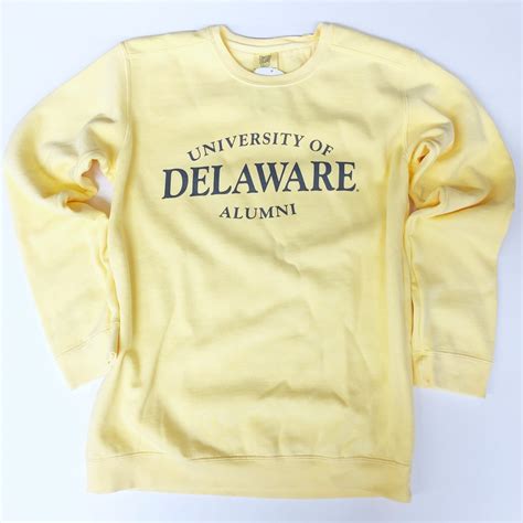 University Of Delaware Comfort Colors Alumni Crew Neck Sweatshirt