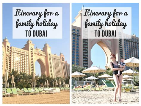 Best Itineraries For Dubai With Kids Families Love Travel