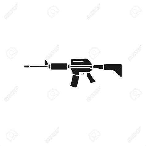 Assault Rifle Icon 235203 Free Icons Library