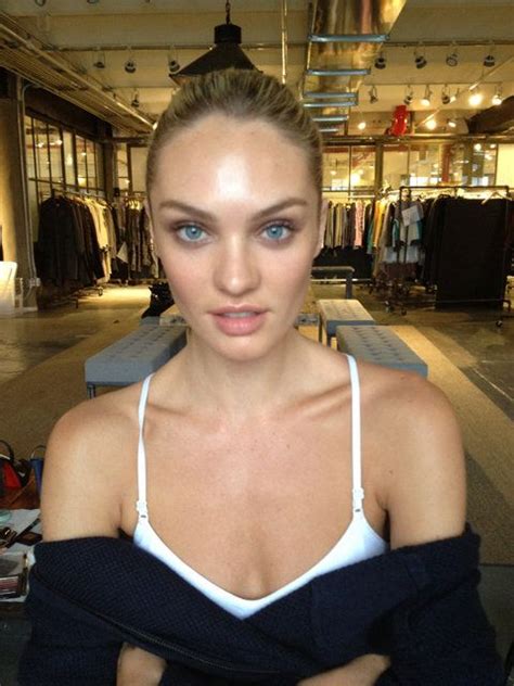 Candice Swanepoel Celebrity Skin Models Makeup Bare Beauty