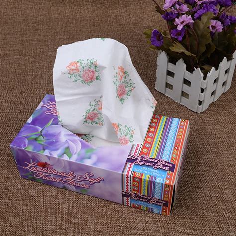 Customized Printed Pocket Facial Tissue Paper Ply Printing Mini Pocket Tissue Color Wallet