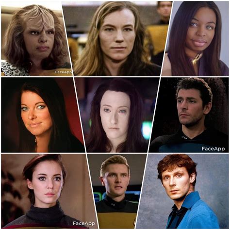 Star Trek Fans Use Faceapp To Swap Genders Of Franchise Characters