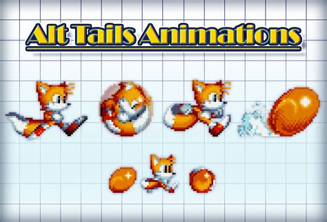Alt Tails Animations Sonic Mania Mods