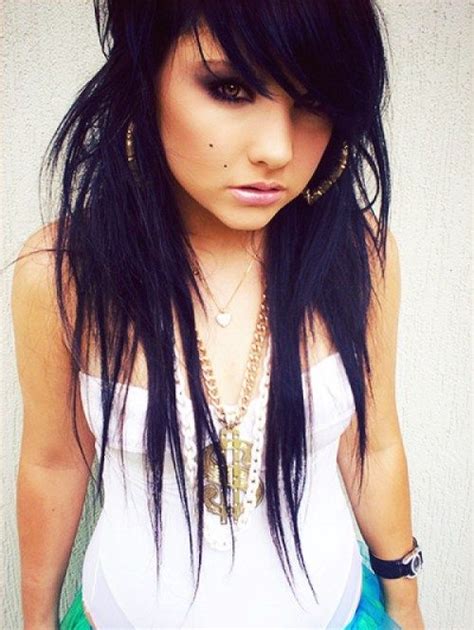 30 deeply emotional and creative emo hairstyles for girls emo hair black scene hair hair styles