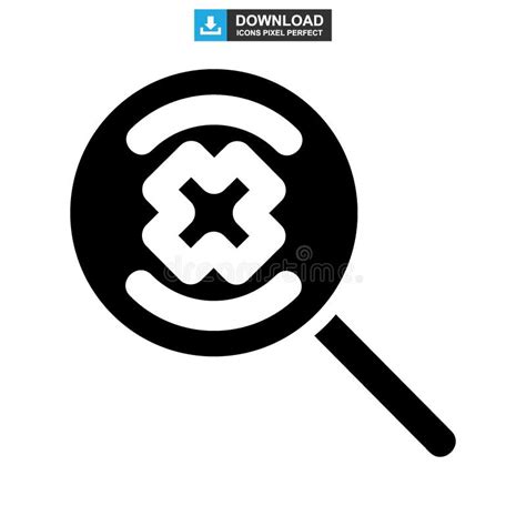 Zoom In Icon Or Logo Isolated Sign Symbol Vector Illustration Stock