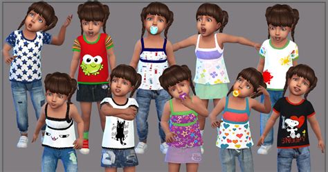Sims 4 Ccs The Best Toddler Collection By Hoppel785