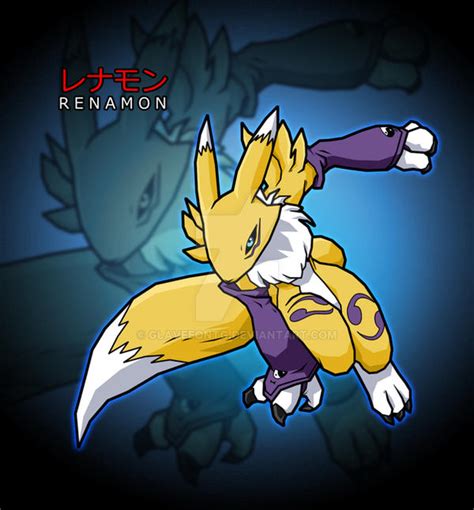 Renamon Digimon Tamers By Glaveeontg On Deviantart