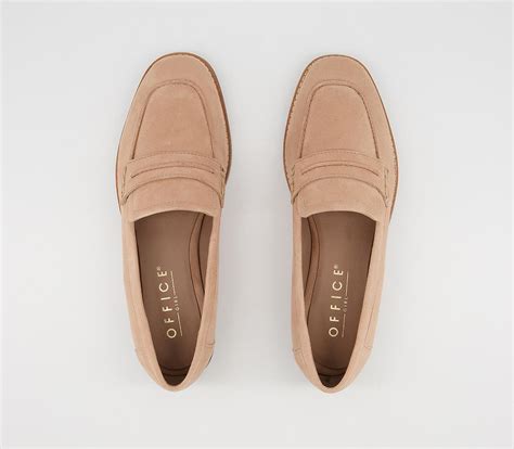 Office Freetown Soft Square Toe Loafers Nude Women’s Loafers