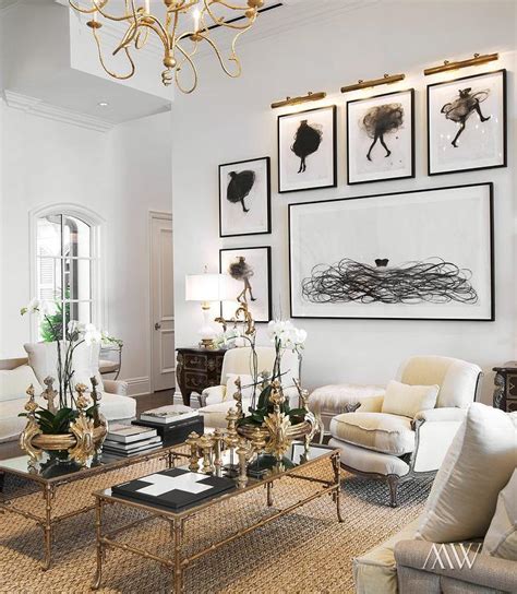 With so many designs available, you can go for nested modern coffee table sets that prove to be an excellent space saver. Living Room with Two Coffee Tables - French - Living Room