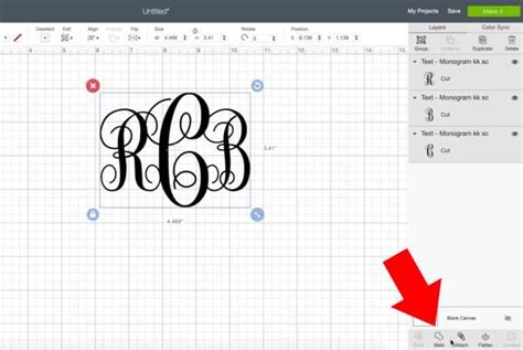 Make Easy Monograms With Cricut Three Ways Cricut Monogram Monogram