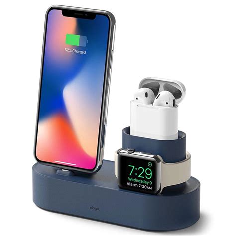 Elago Trio Charging Stand Iphone Airpods Apple Watch