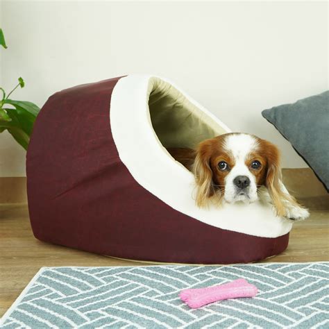 Sussexhome Washable Semi Covered Hoodeddome Dog Bed Wayfair