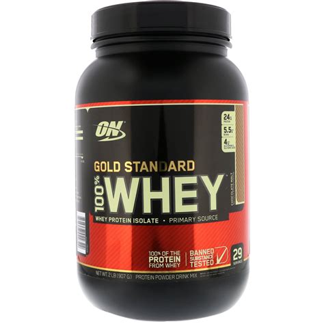 Optimum Nutrition Gold Standard 100 Whey Chocolate Malt 2 Lb 907