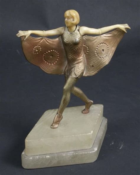 Art Deco Figurine Of Dancing Lady 157489 Uk