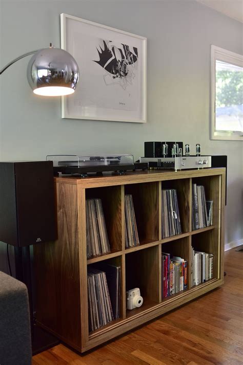 Shelving Cabinet Storage Moriki Design Vinyl Record Furniture Record Room Vinyl Room