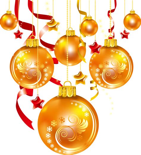 Bola de Natal PNG Dourada - Linda Decoração de Natal em PNG GRÁTIS png image