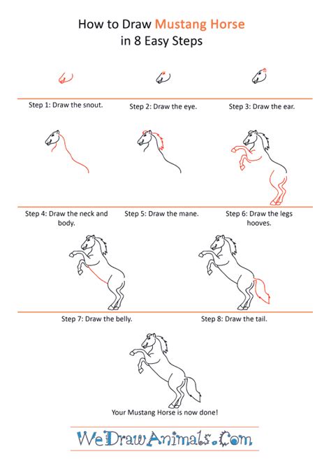 Remember, realism is key if you want visitors glued to your art. How to Draw a Cartoon Mustang Horse