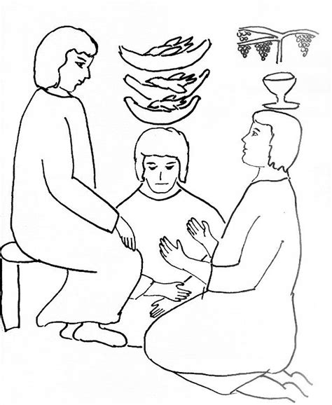 Church Praying For Peter Coloring Sheets Clip Art Library