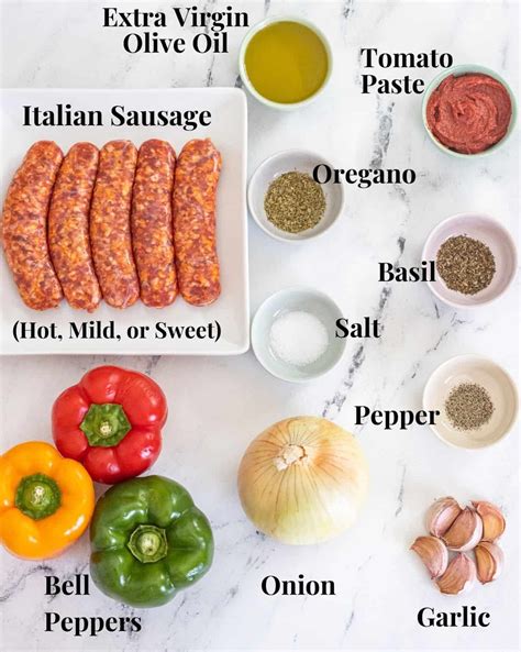 Baked Italian Sausage With Peppers And Onion This Home Kitchen