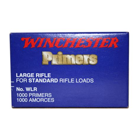 Winchester Large Rifle Match Primers Box Of 1000 Firearms And