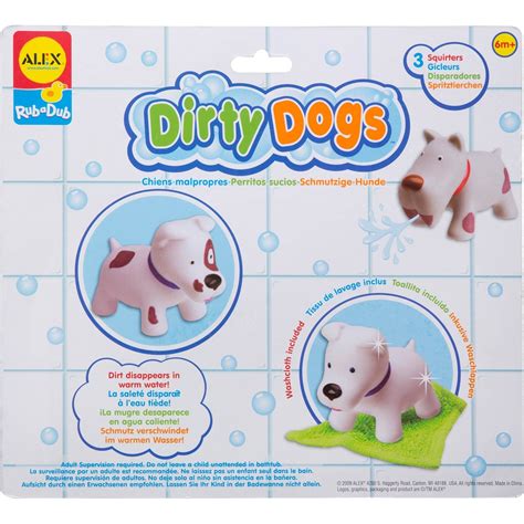 Alex Toys Rub A Dub Dirty Dogs Bath Toys Baby And Toys Shop The