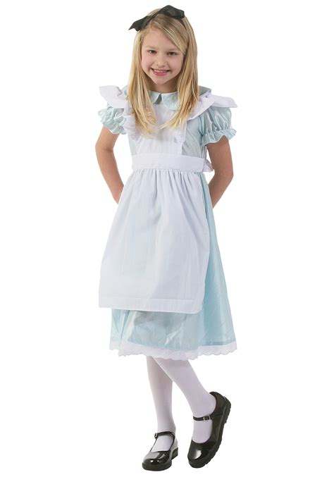 Kids Alice Costume Girls Alice In Wonderland Disney Costumes