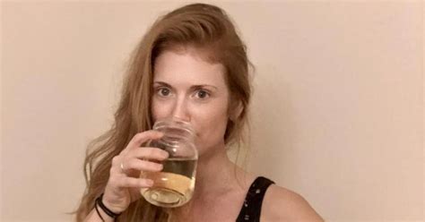 Woman Claims Drinking Glass Of Urine Every Morning Has Cured All Her Health Problems Comic Sands