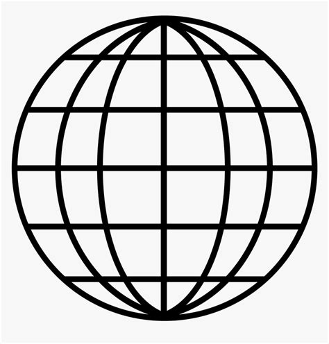 Clipart Globe Line Earth Line Drawing Hd Png Download Kindpng