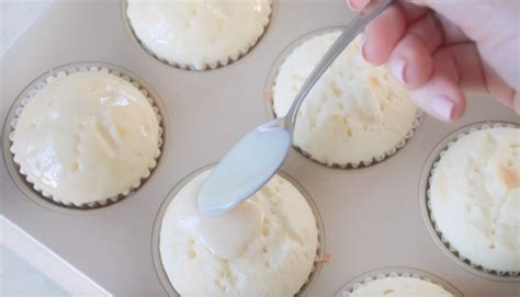 Reserve the remaining 6 oz. Toasted Coconut Poke Cupcakes (Video) - Gluesticks Blog