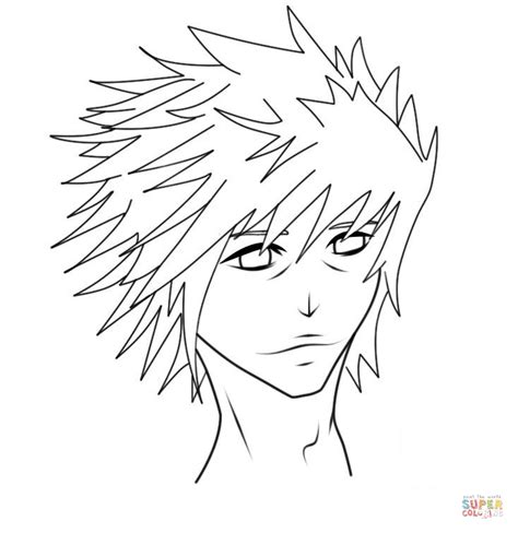 Originally a manga, it has such a success that it was adapted in tv series of 37 episode in 2006/2007, where you can follow light yagami's adventures, a young student who one day found a mysterious black book on the floor, the \death note. L Lawliet from Death Note coloring page | Free Printable ...