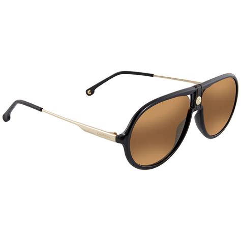 Carrera Gold Mirror Aviator Men S Sunglasses 1020 S 0807 K1 60