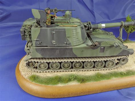 Petes Model World Afv Club M109 Belgian Army All Finished