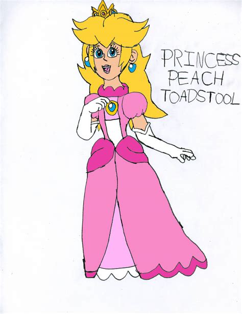 Princess Peach Toadstool By Lurogelsalal2004 On Deviantart
