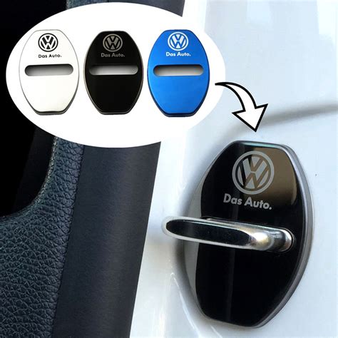福斯 VolksWagen VW 門鎖蓋 車門限位器保護蓋 邁騰 B L Golf Rline GTI CC 防鏽蓋 蝦皮購物