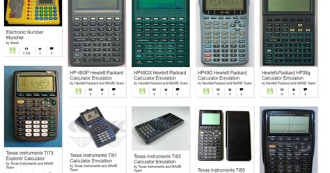 Check Out These Emulated Calculators At The Internet Archive Canada Today