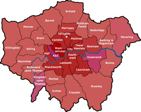 Outer London Map