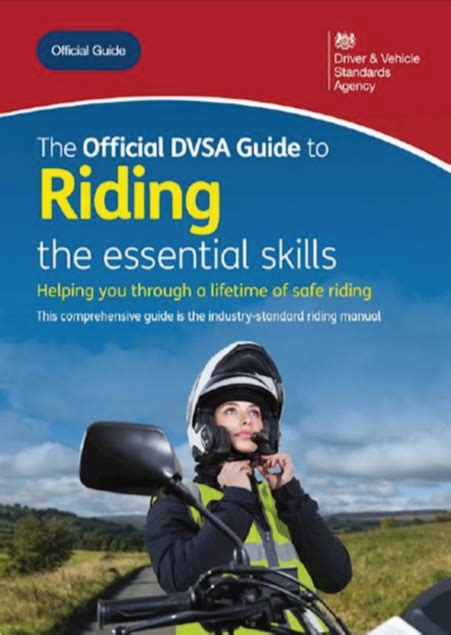 The Official Dvsa Guide To Riding The Essential Skills Book