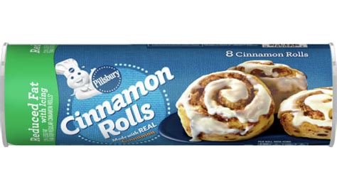 Pillsbury Reduced Fat Cinnamon Rolls With Icing