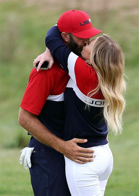 Wayne Gretzkys Daughter Paulina Caps Off Big Day With Dustin Johnson