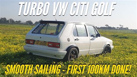 Volkswagen Mk1 Citi Golf Modified 20l 8v Turbo First 100km Done