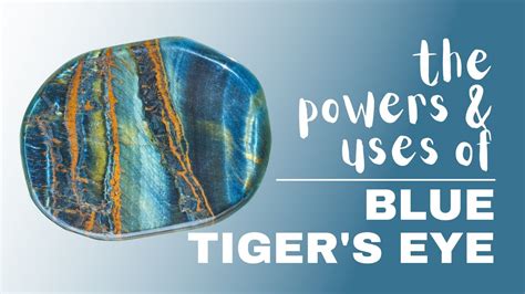 Blue Tigers Eye Spiritual Meaning Powers And Uses YouTube