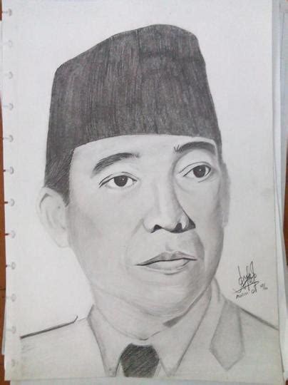 207 orang melihat barang ini. 10+ Ide Sketsa Wajah Gambar Soekarno Hitam Putih - Tea And Lead