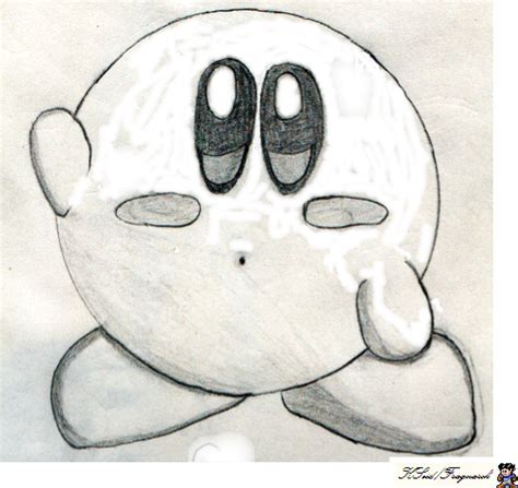 Kirby Sketch By Fragnarok On Deviantart