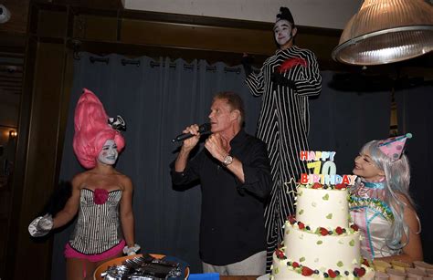 David Hasselhoff 70th Birthday Party Photos