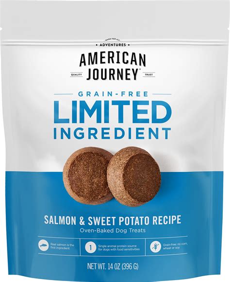 For such a short time on the market, they have earned some very high ratings, even here in this american journey dog food review. AMERICAN JOURNEY Salmon & Sweet Potato Recipe Limited ...