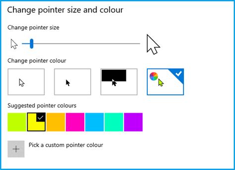 How To Change Your Mouse Pointer Size Style And Color In Windows Vrogue