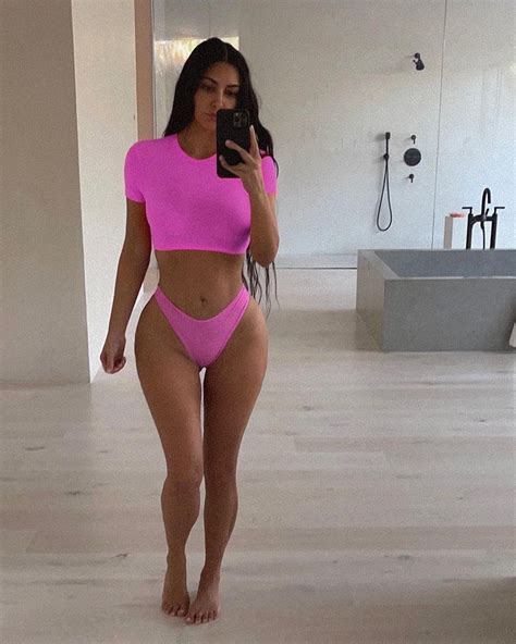 Kim Kardashian Reveals Painful Secret To Her Perfect Stomach